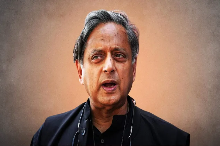 Congress MP and Chairperson of the Parliamentary Standing Committee on External Affairs, Shashi Tharoor