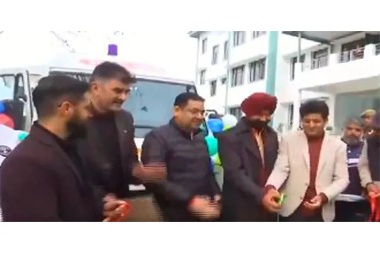 Steel Authority of India Limited (SAIL) has donated a patient transport ambulance to the Sub District Hospital (SDH) Bhaderwah in Doda, Jammu and Kashmir Police