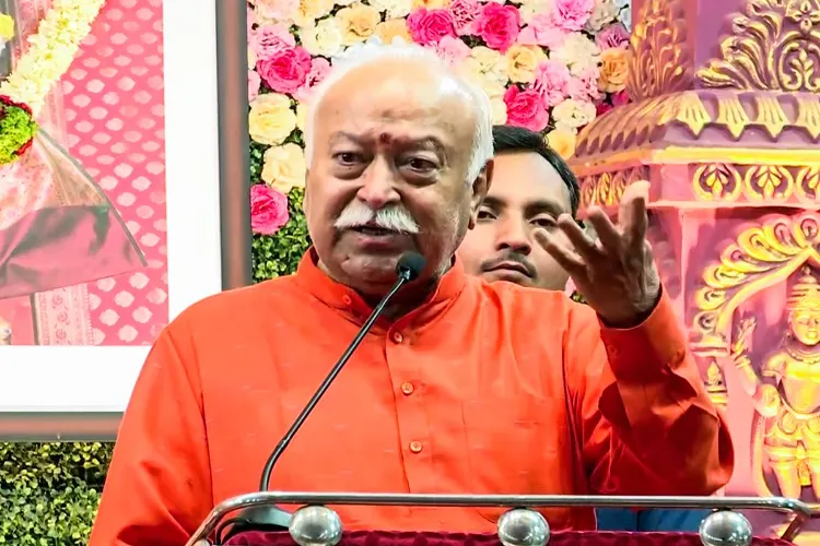 Rashtriya Swayamsevak Sangh (RSS) chief Mohan Bhagwat