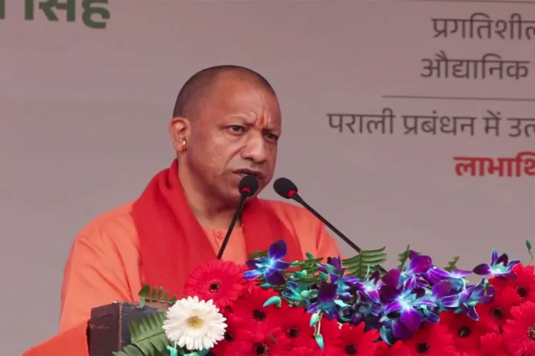 Uttar Pradesh Chief Minister Yogi Adityanath  at Kisan Samman Diwas