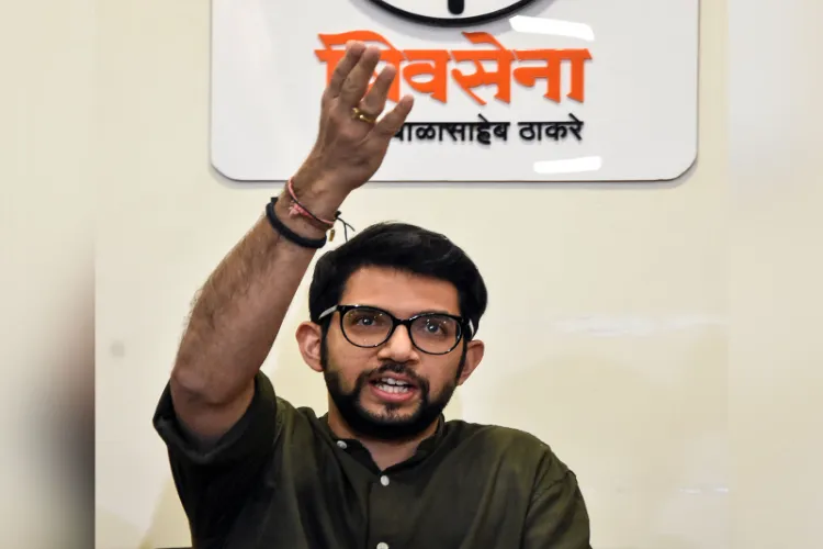 Shiv Sena (UBT) leader Aaditya Thackeray 