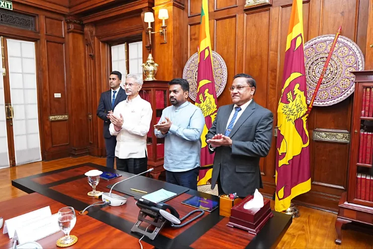 External Affairs Minister S Jaishankar met Sri Lankan President Anura Disanayake in Colombo 