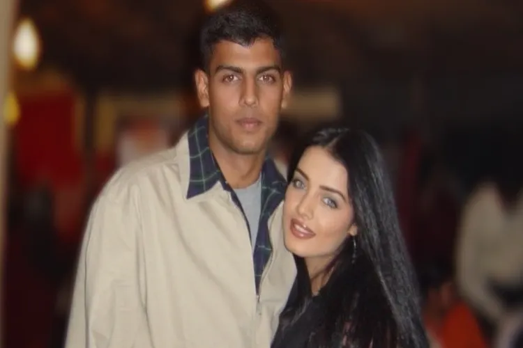 Celina Jaitly with her brother former Indian Army officer Major Vikrant Kumar Jaitly (retd)