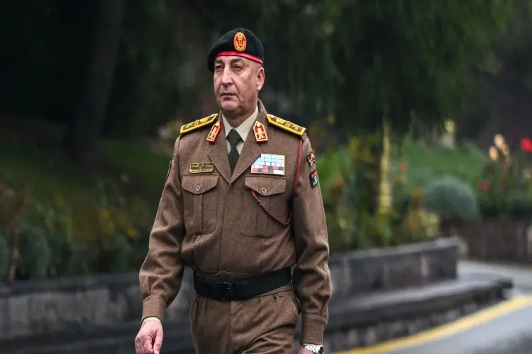 The Libyan army’s chief of staff, Mohammed Ali Ahmed Al-Haddad