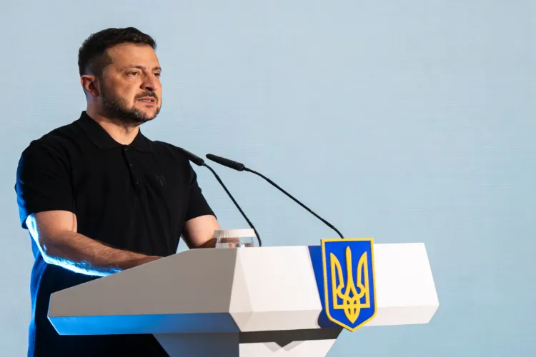 Ukrainian President Volodymyr Zelenskyy