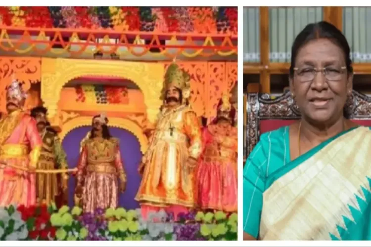 President Droupadi Murmu greeted the people as the Dhanu Yatra is slated to begin in Odisha's Bargarh