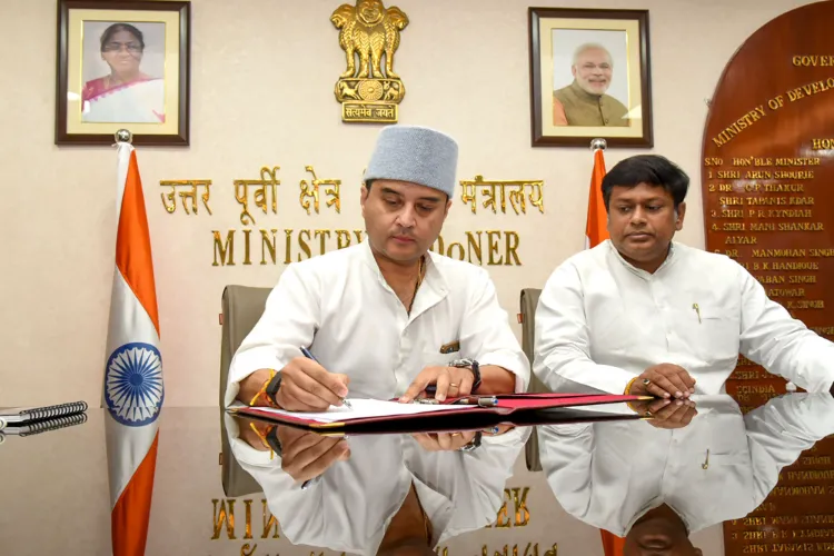 Union Minister for Development of the North Eastern Region (DoNER) Jyotiraditya Scindia