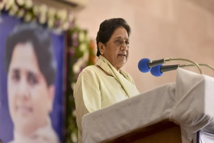 Bahujan Samaj Party (BSP) president and former Uttar Pradesh chief minister Mayawati