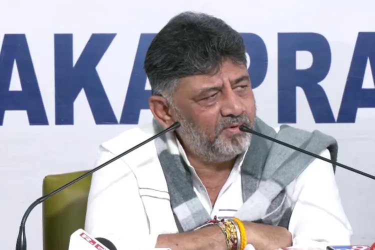 Karnataka Deputy Chief Minister DK Shivakumar 