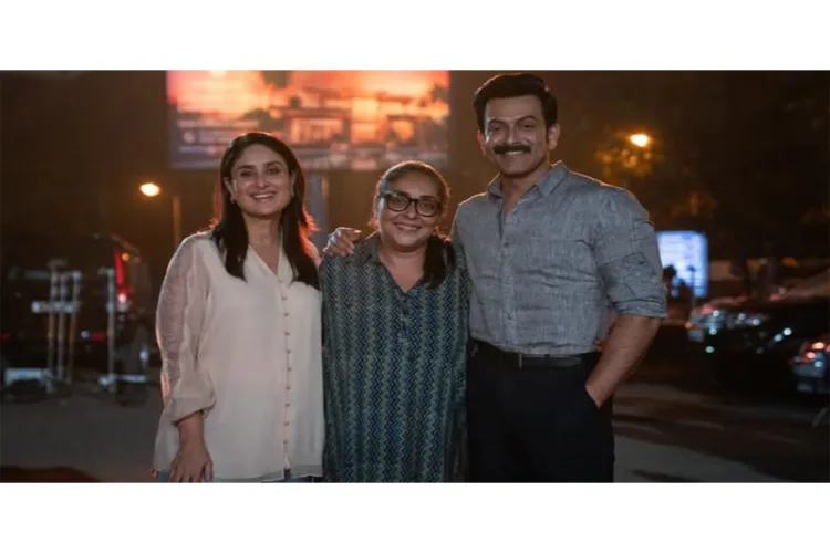  Kareena Kapoor Khan, Meghna Gulzar and Prithviraj Sukumaran 