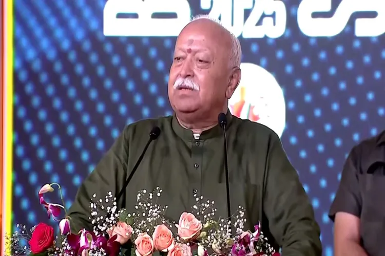 Rashtriya Swayamsevak Sangh (RSS) chief Mohan Bhagwat 