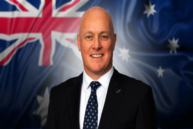 New Zealand Prime Minister Christopher Luxon