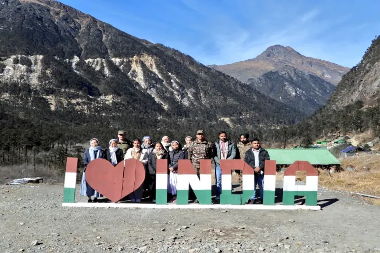 Group of Christiand who celebrated Christmas in hills of Menchuka