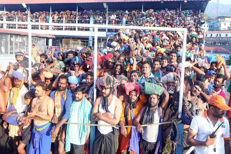 Mandala Pooja at Sabrimala