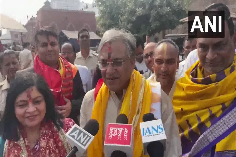 Chief Election Commissioner Gyanesh Kumar visited the Shri Jagannath Temple in Puri, Odisha, accompanied by his family. 
