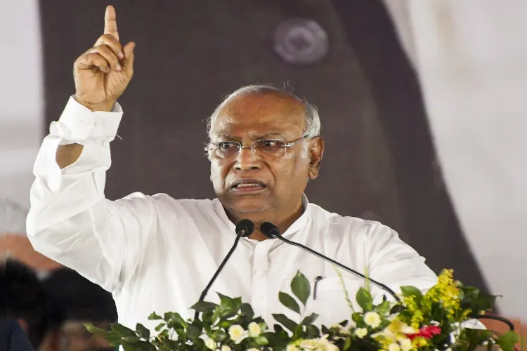 Congress President Mallikarjun Kharge 