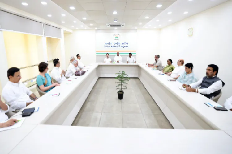 CWC Meeting in New Delhi