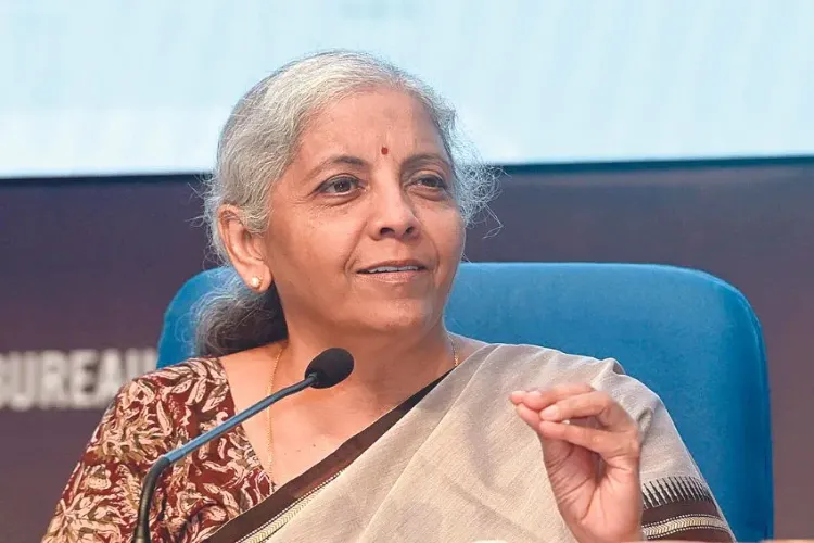 Union Finance Minister Nirmala Sitharaman