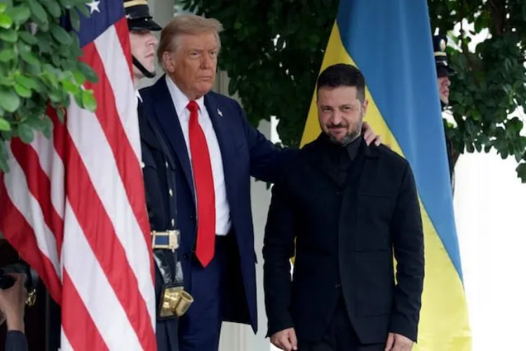 US President-elect Donald Trump and Ukrainian President Vlodomyr Zelenskyy