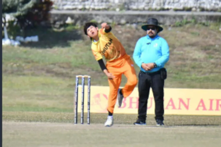  Bhutan spinner Sonam Yeshey