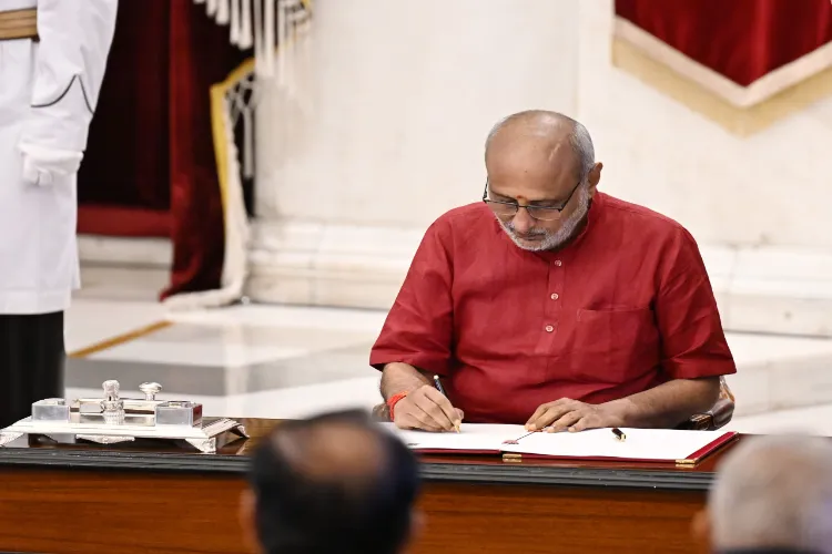 Vice President C P Radhakrishnan 