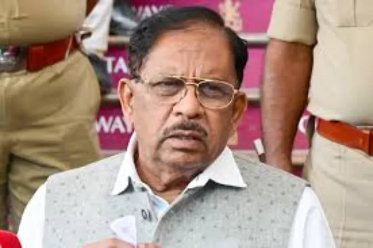 Karnataka Home Minister G Parameshwara