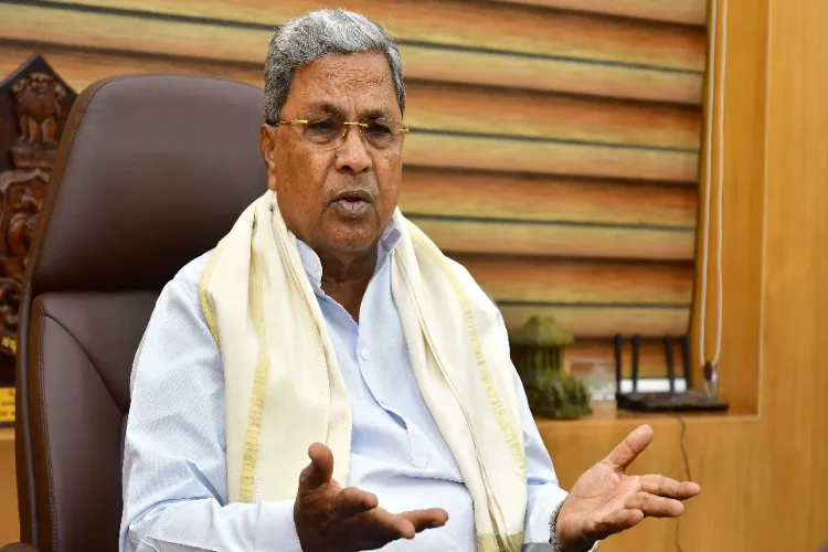 Karnataka Chief Minister Siddaramaiah 