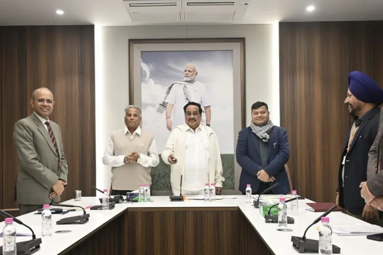  Union Minister of Jal Shakti CR Patil, launching the Jal Sewa Aanklan portal