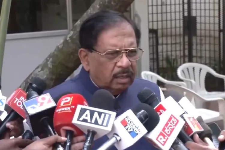 Karnataka Home Minister G Parameshwara