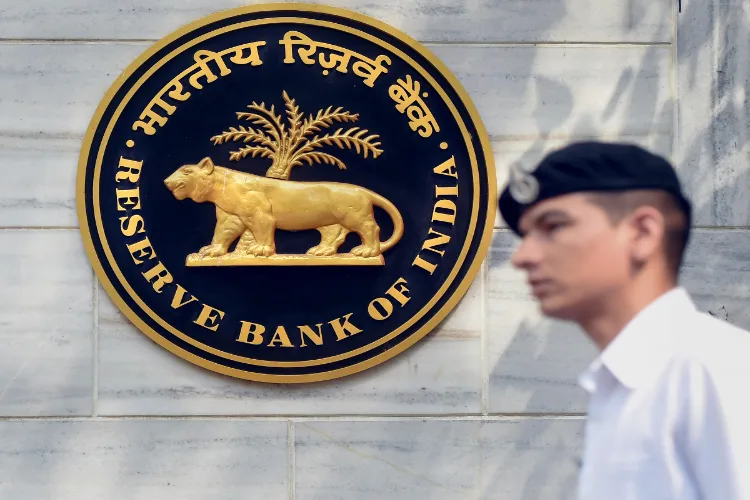  Reserve Bank of India (RBI) at RBI head office in Mumbai