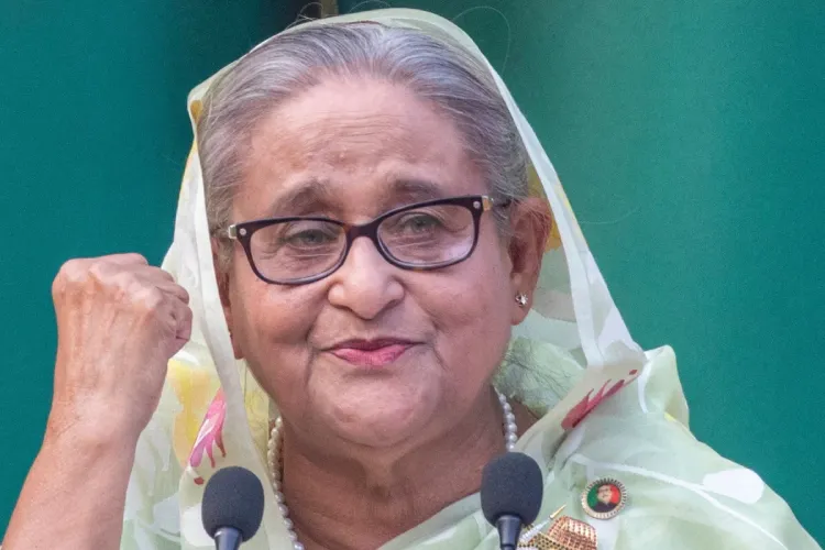 Former Prime Minister of Bangladesh Sheikh Hasina