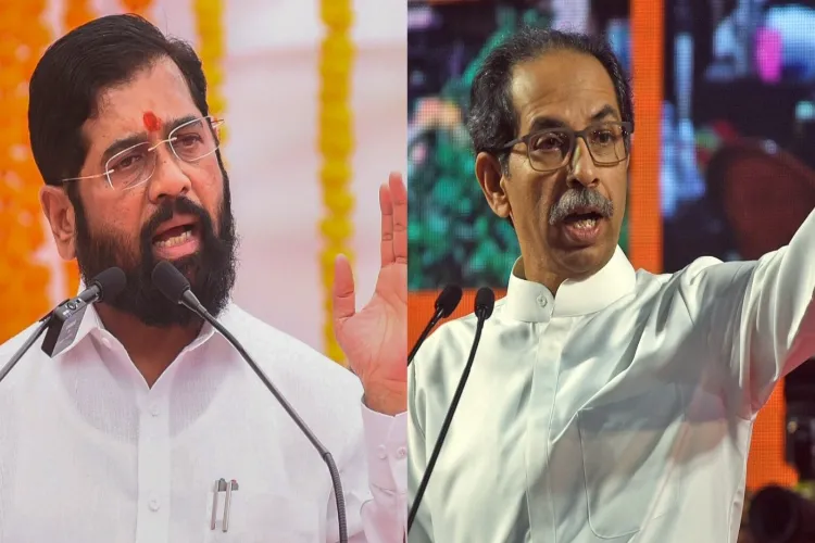 Uddhav Thackeray and Eknath Shinde