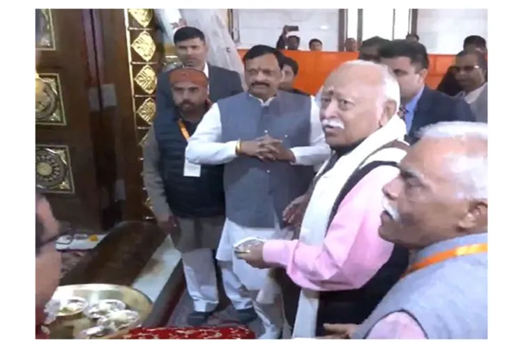 Rashtriya Swayamsevak Sangh (RSS) chief Mohan Bhagwat 