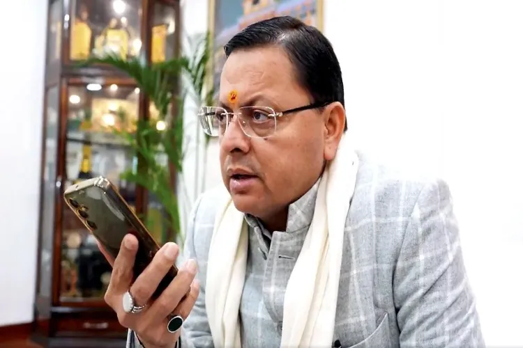 Uttarakhand Chief Minister Pushkar Singh Dhami