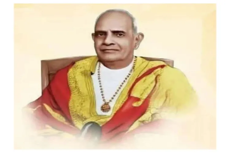  Renowned social reformer and freedom fighter Mannathu Padmanabhan