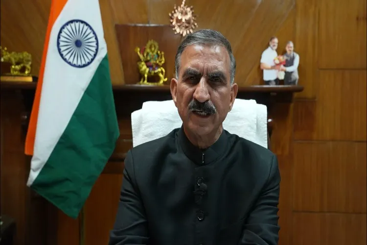 Himachal Pradesh Chief Minister Sukhvinder Singh Sukhu