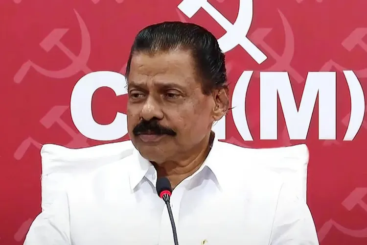 Secretary of ruling CPI(M), M V Govindan