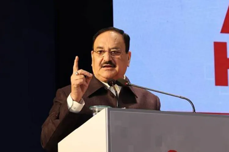 Union Minister for Health and Family Welfare and Chemicals and Fertilizers, J. P. Nadda