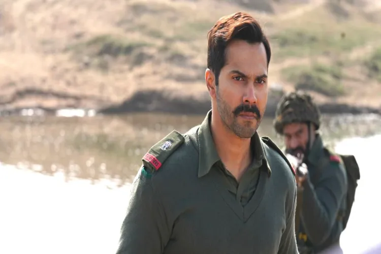 Actor Varun Dhawan in Border 2