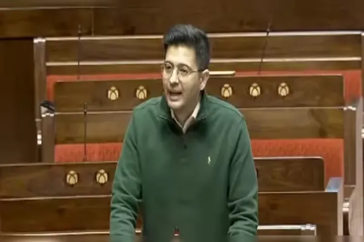 Aam Aadmi Party Rajya Sabha member Raghav Chadha 