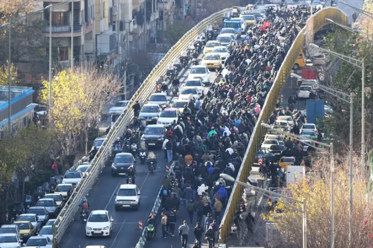 Protests in Iran (Courtesy: X)
