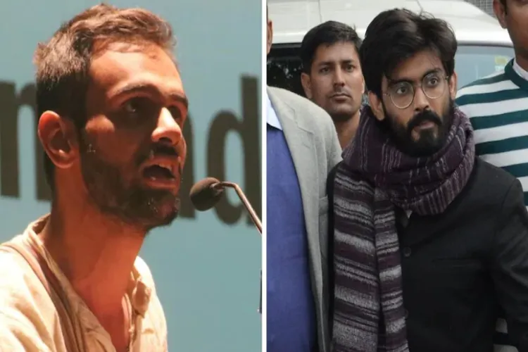 Umar Khalid and Sharjeel Imam (File)