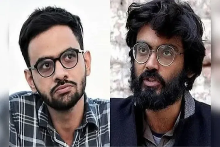 Umar Khalid and Sharjeel Imam