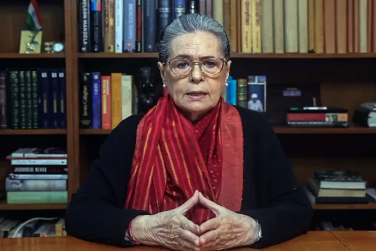 Congress leader Sonia Gandhi