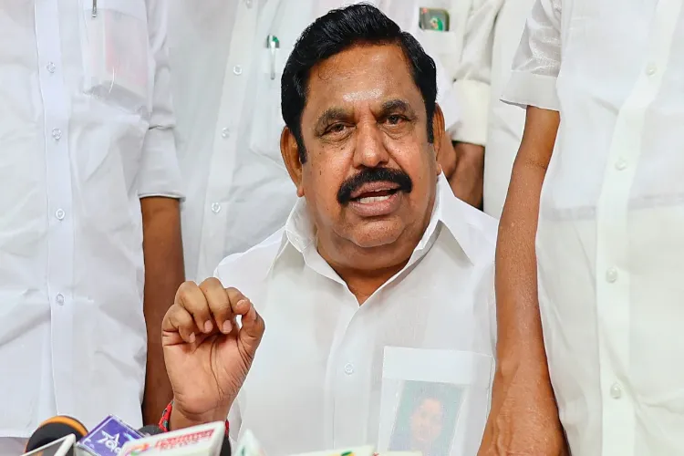 All India Anna Dravida Munnetra Kazhagam (AIADMK) General Secretary Edappadi Palaniswami