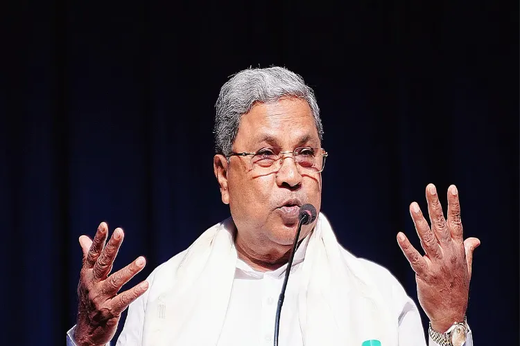 Karnataka Chief Minister Siddaramaiah