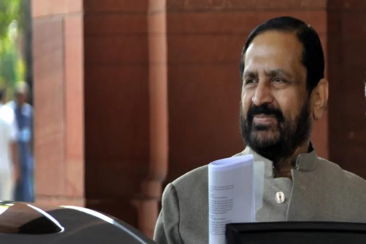 The former Indian Olympic Association (IOA) President Suresh Kalmadi