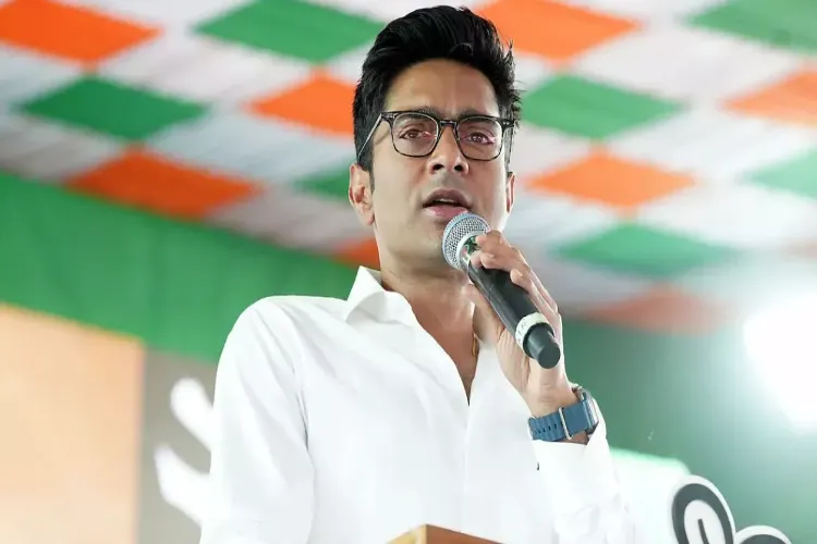  Trinamool Congress (TMC) leader Abhishek Banerjee