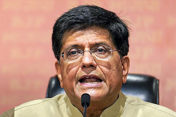 Union Minister Piyush Goyal