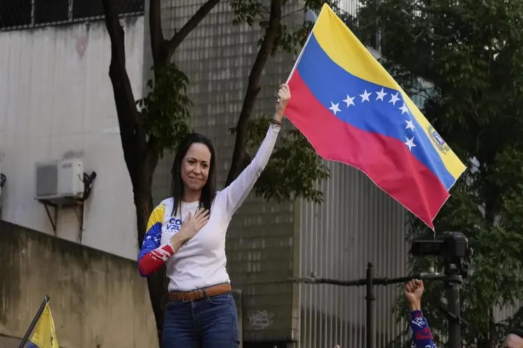 Venezuelan opposition leader Maria Corina Machado